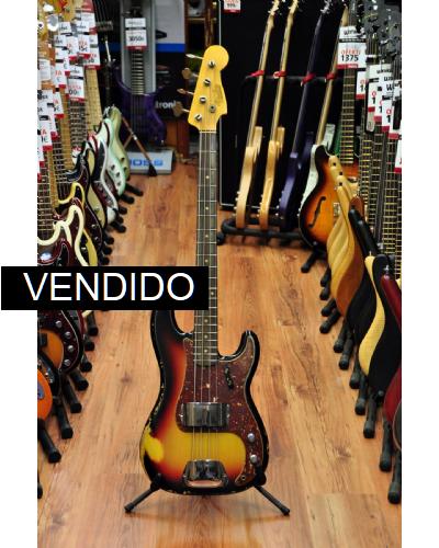 Fender Custom Shop Anniversary 1964 P Bass Heavy Relic 3TS